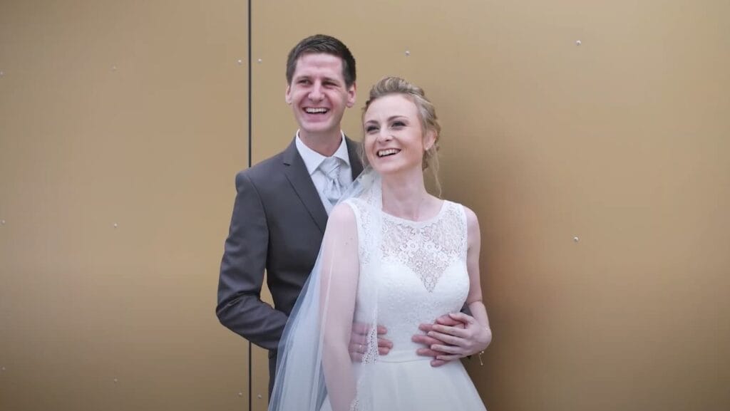 Brautpaar bei Shooting